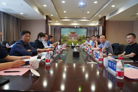 柳叶湖旅游度假区管委会来乐动·官方站官网-乐动(中国)考察座谈