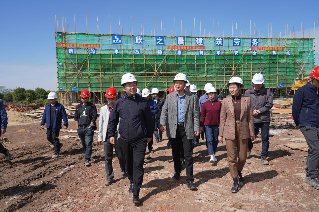 陈景鸿带队到乐动·官方站官网-乐动(中国)开展安全生产检查