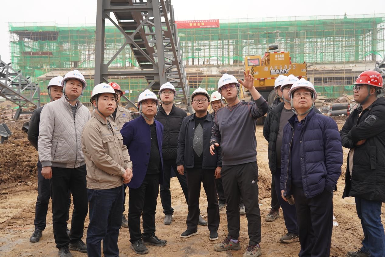 沅江市市长罗必胜调研乐动·官方站官网-乐动(中国)沅江机制砂和砂石集散中心建设项目