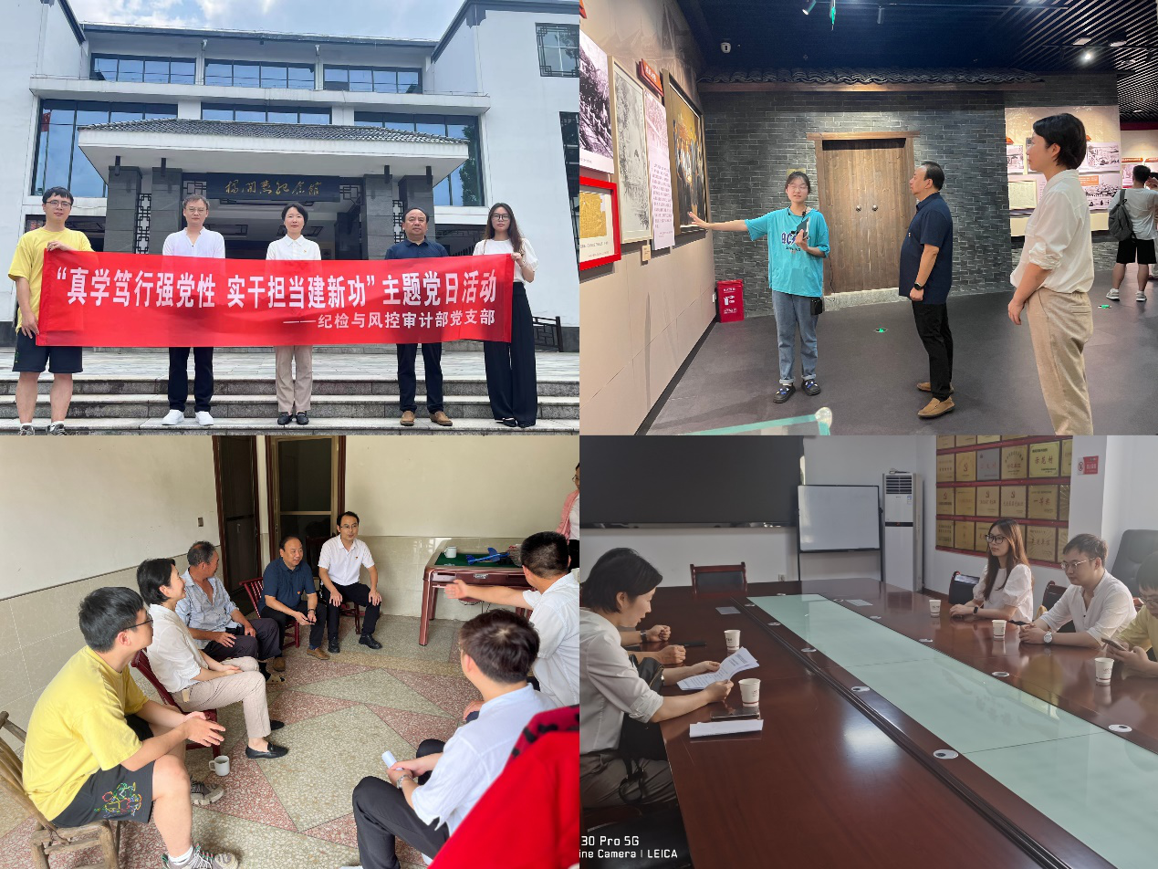 乐动·官方站官网-乐动(中国)纪检与风控审计部党支部开展“真学笃行强党性 实干担当建新功”主题党日活动